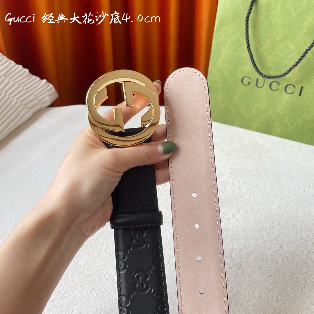 G*ucci Belts Top Quality 40MM
