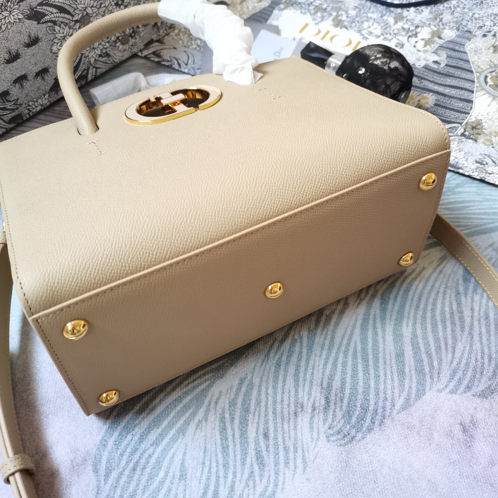 D*ior Bag Top Quality 25*19*12CM