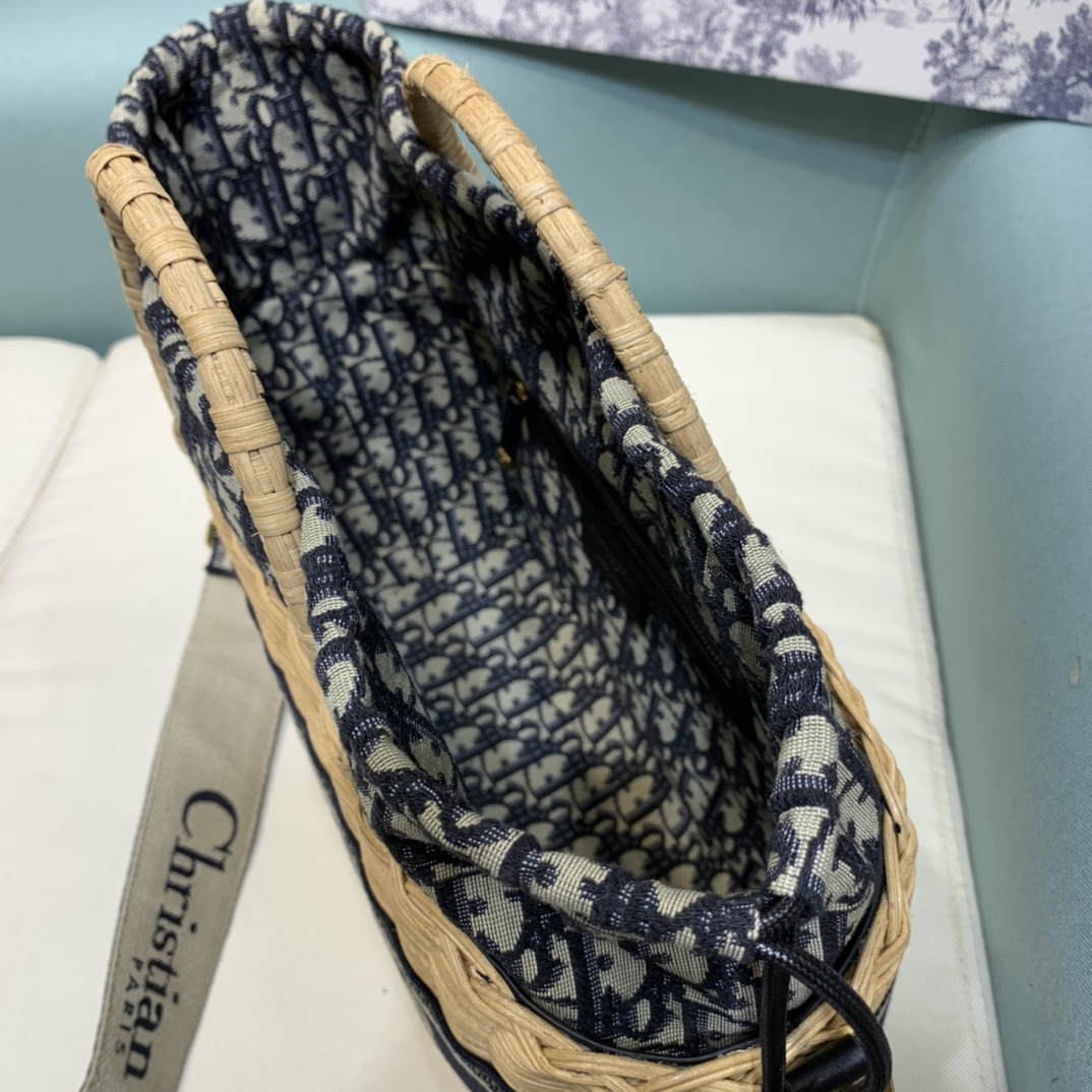 D*ior Top Bag 37*21*12cm