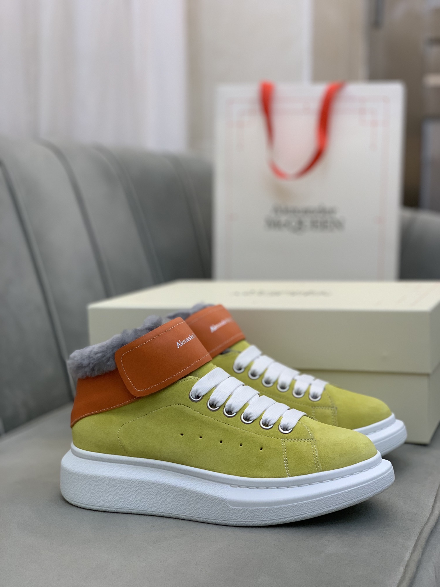 Men Women A*lexander M*cqueen Top Sneaker