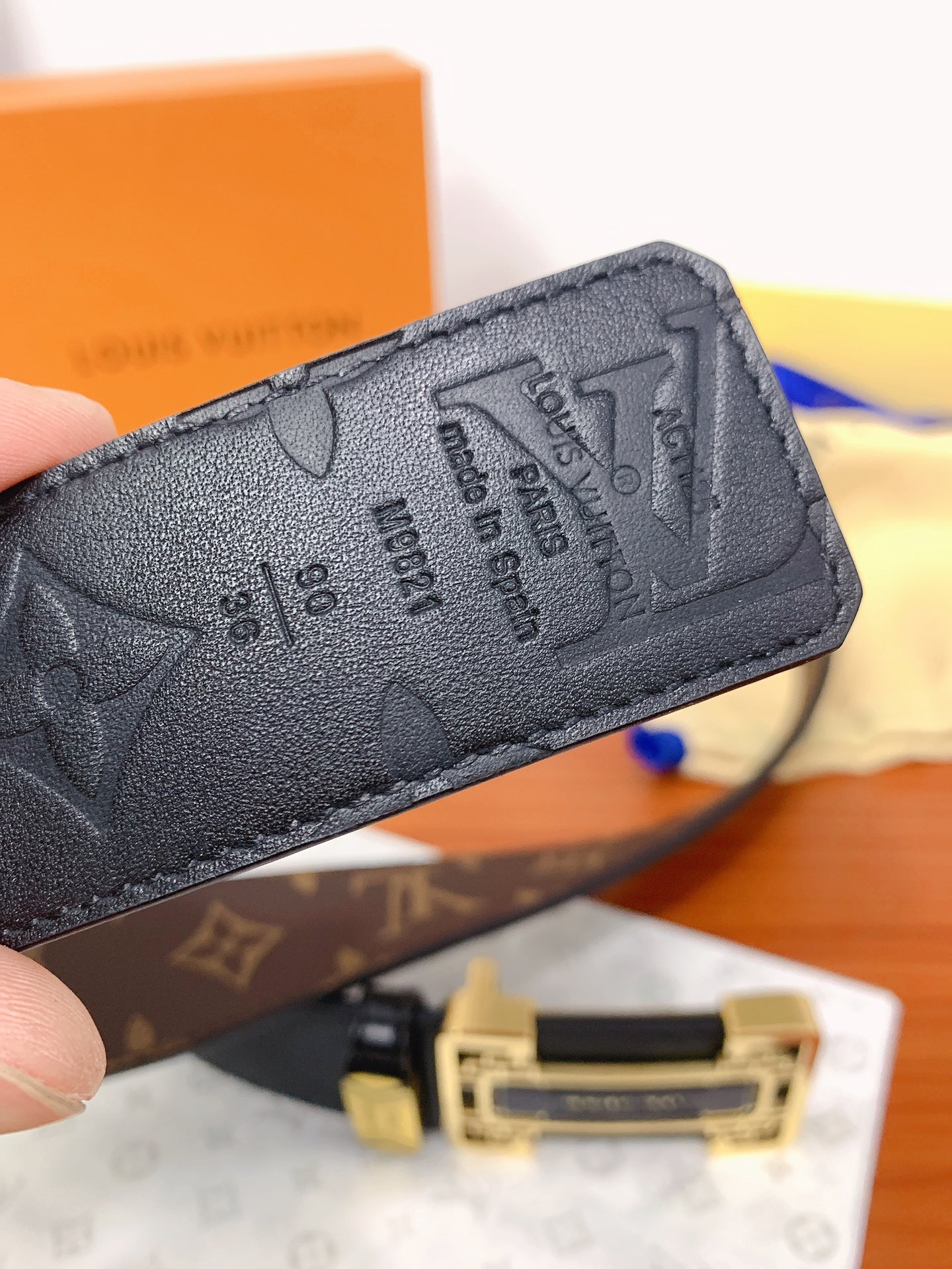 L*ouis V*uitton Belts Top Quality 40MM