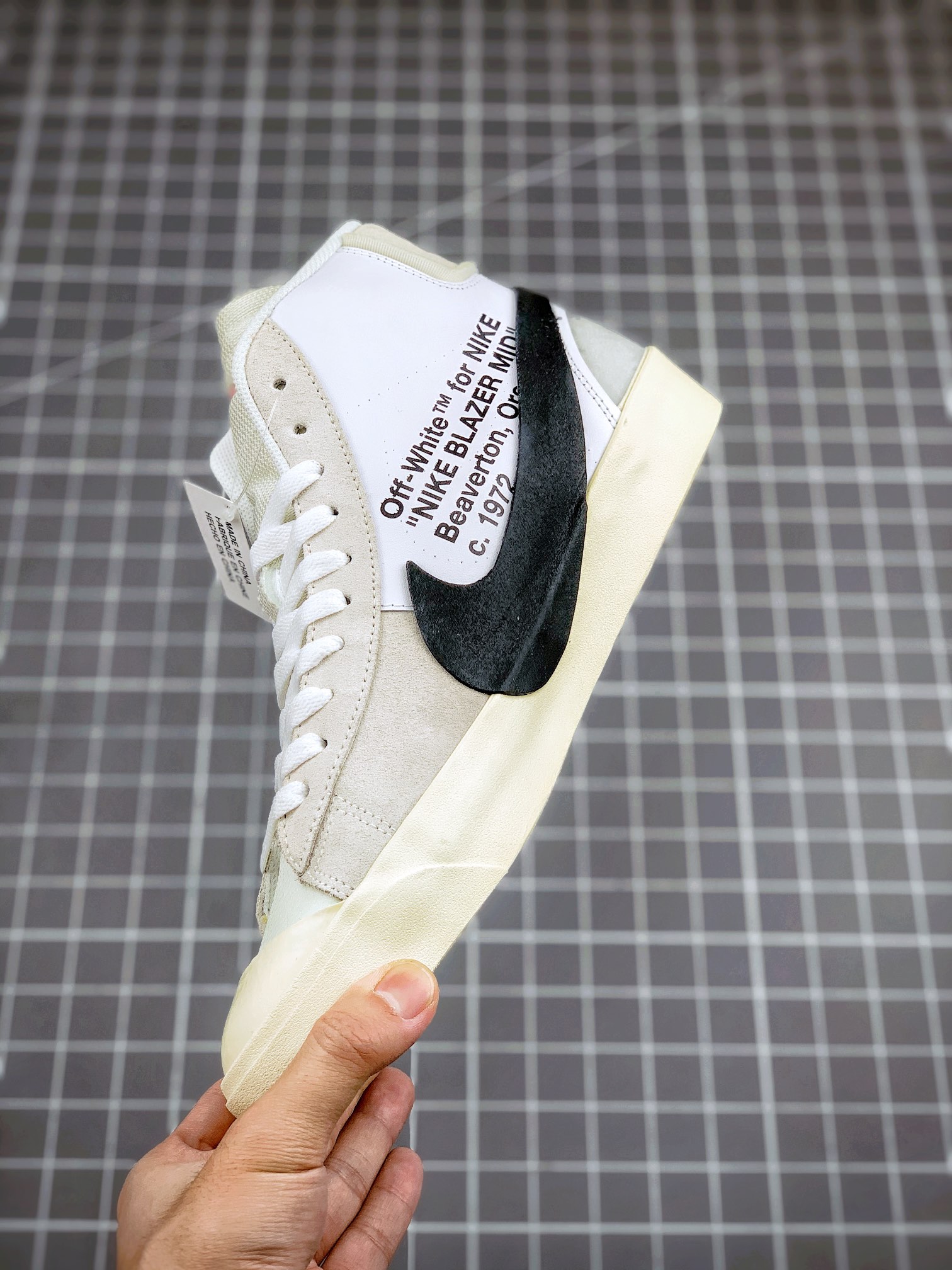 from OFF-WHITE X NIKE BLAZER MID