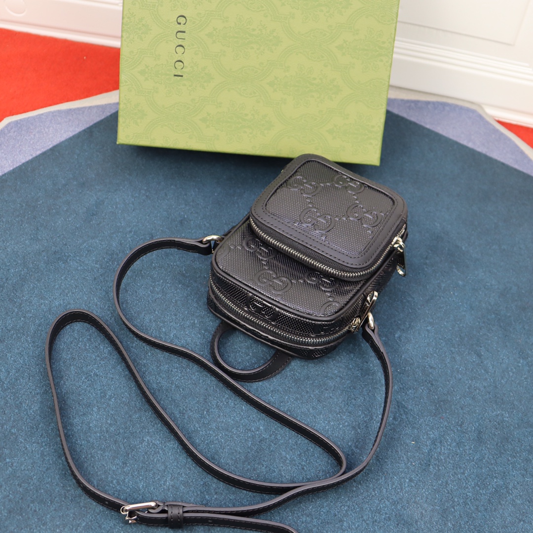 G*ucci Bag Top Quality 12*16*7CM