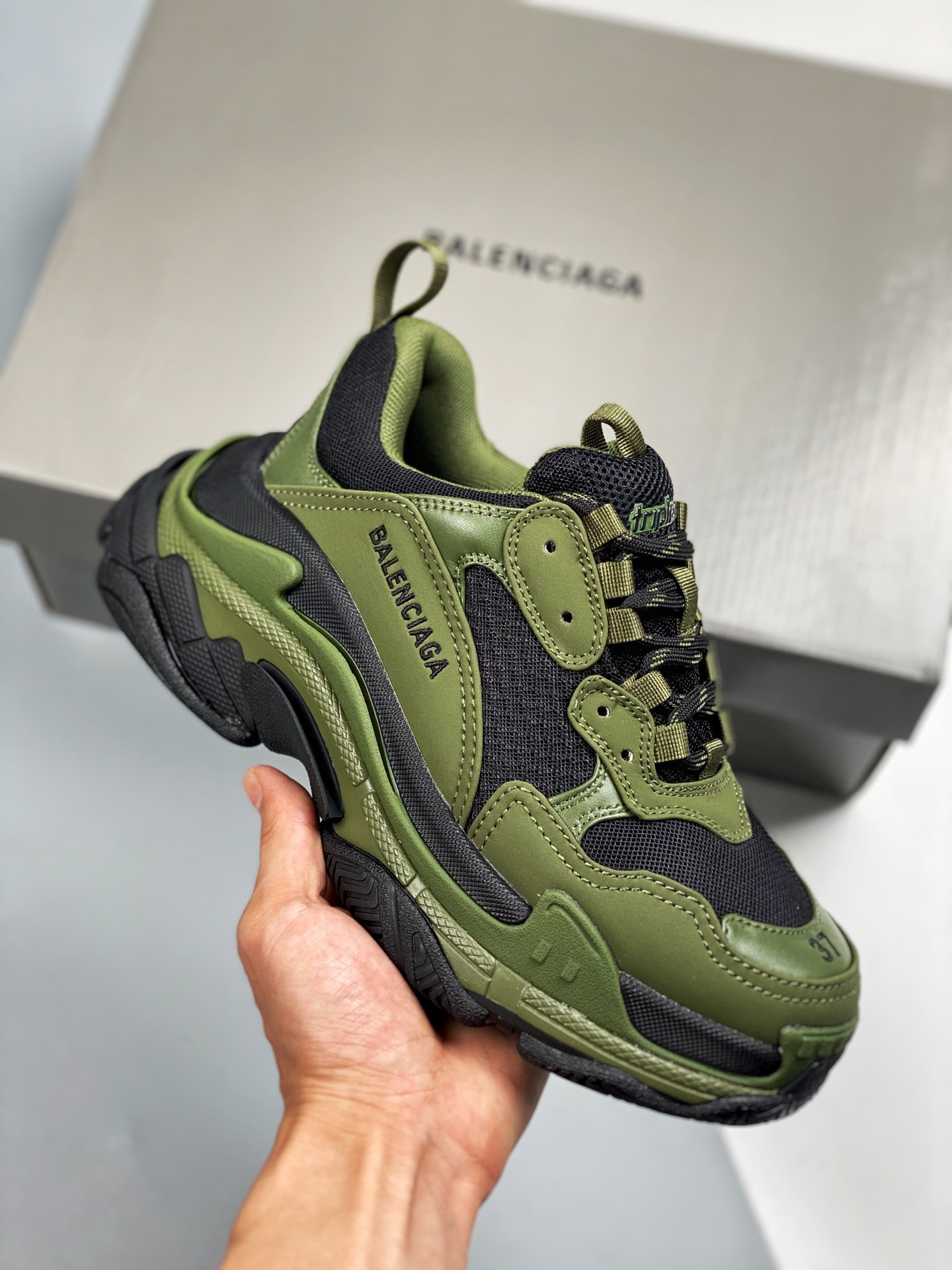 Men Women B*alenciaga Top Sneakers