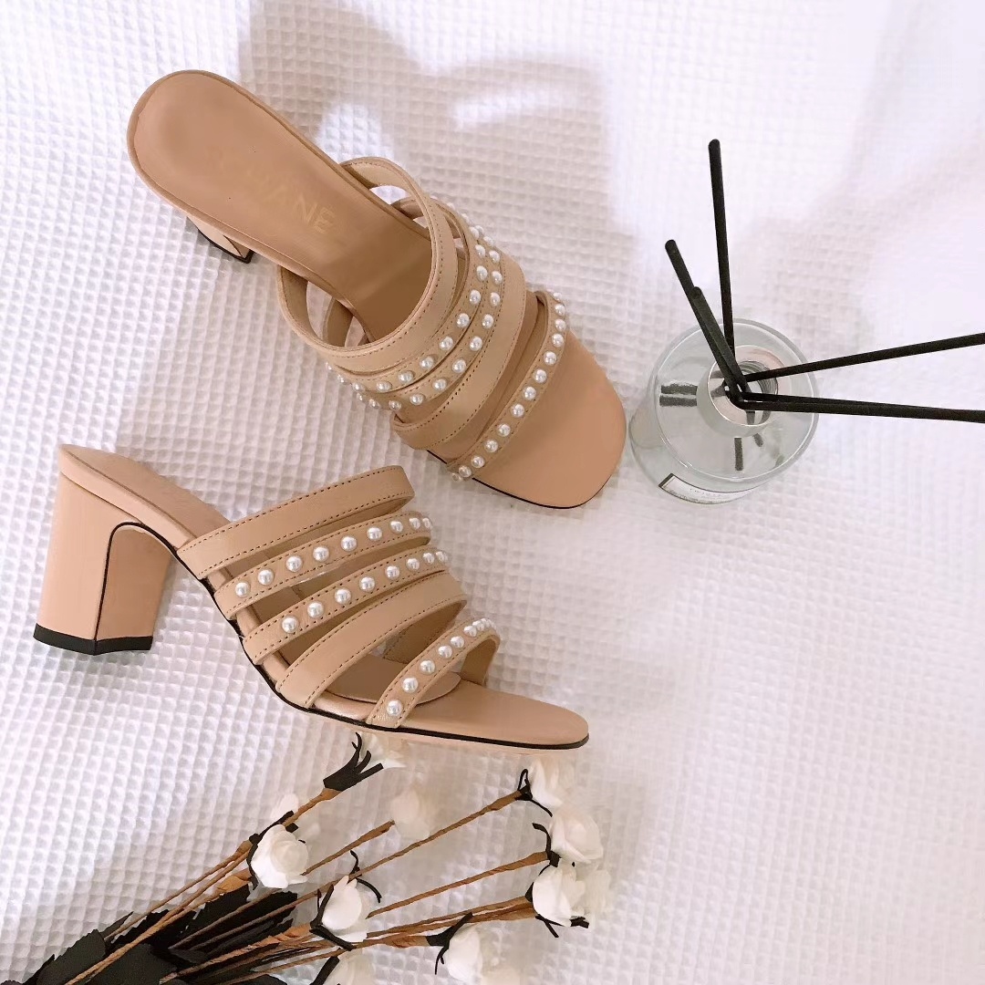 Women C*hanel Top Sandals