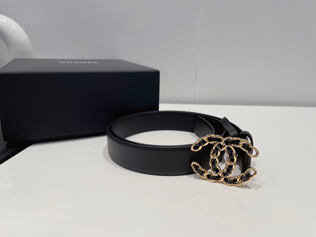 C*hanel Belts Top Quality 30MM