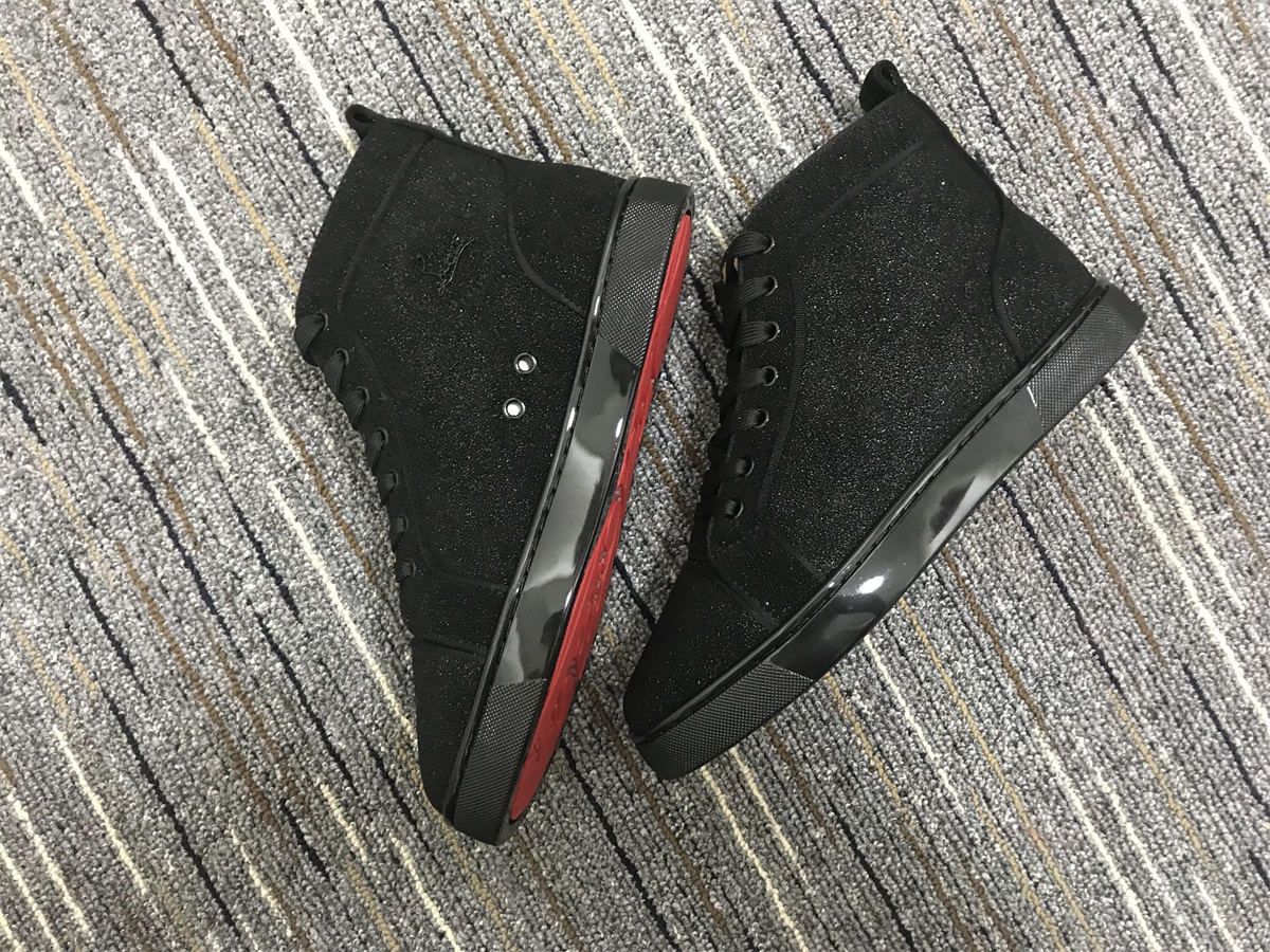 C*ristian L*uboutin Suede Leather Sneaker