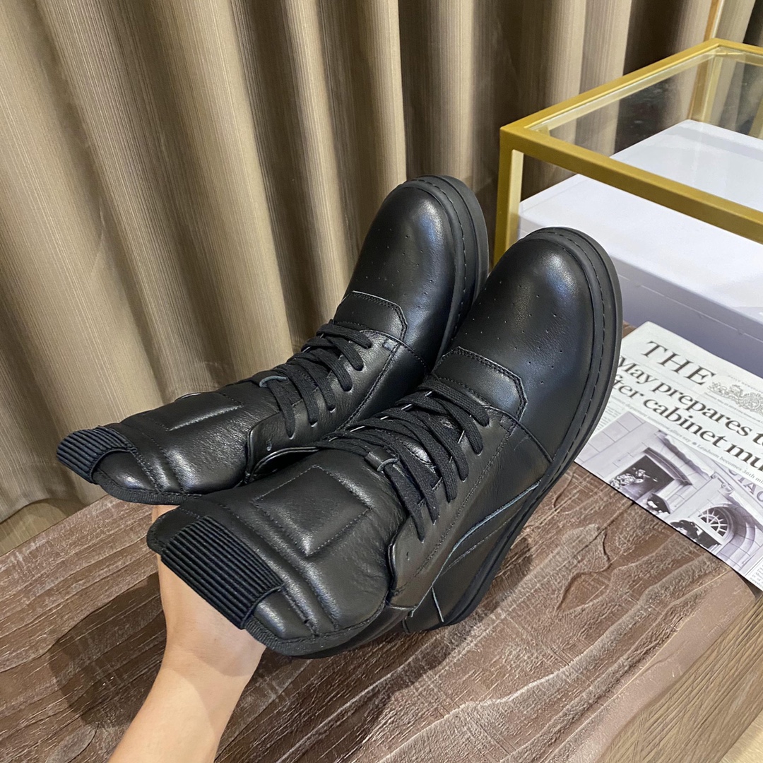 Men Women R*ick O*wens Top Sneaker