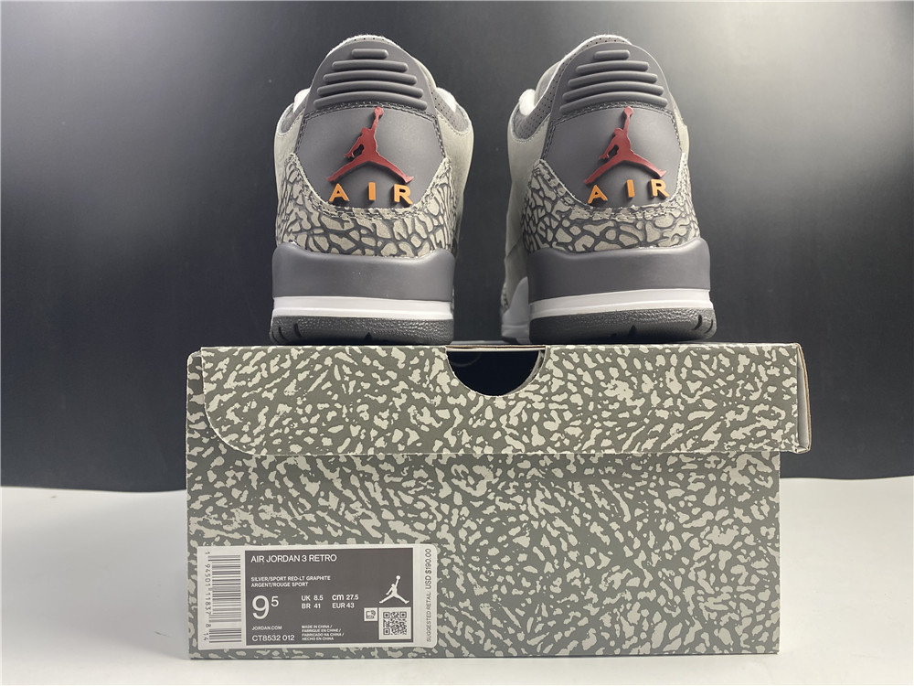 Air Jordan 3 Cool Gray CT8532-012