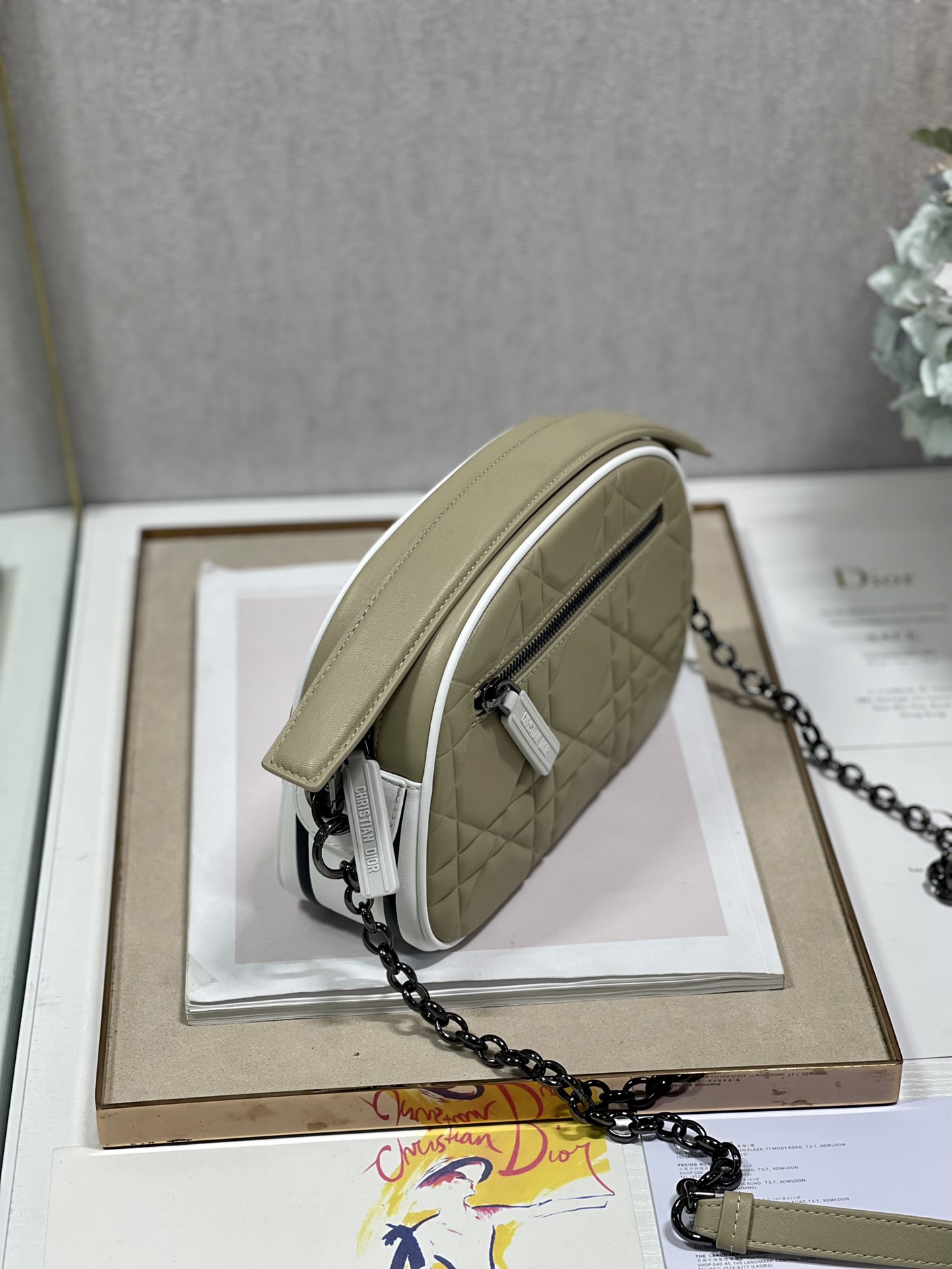 D*ior Bag Top Quality 22*7*15.5CM