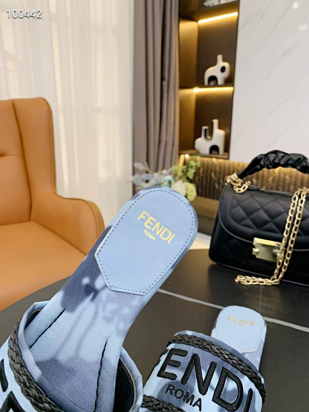 Women F*endi Top Sandals