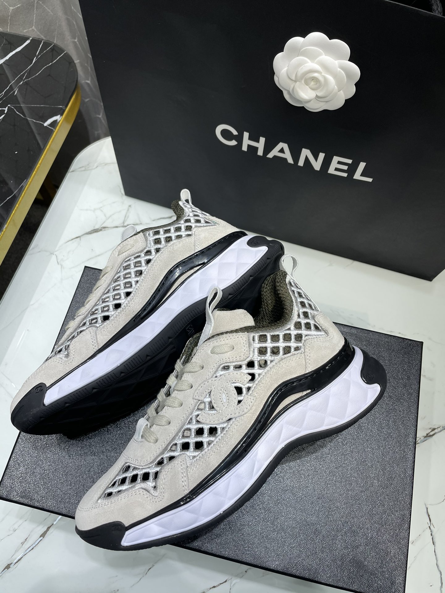 Women C*anel Sneaker Top Version