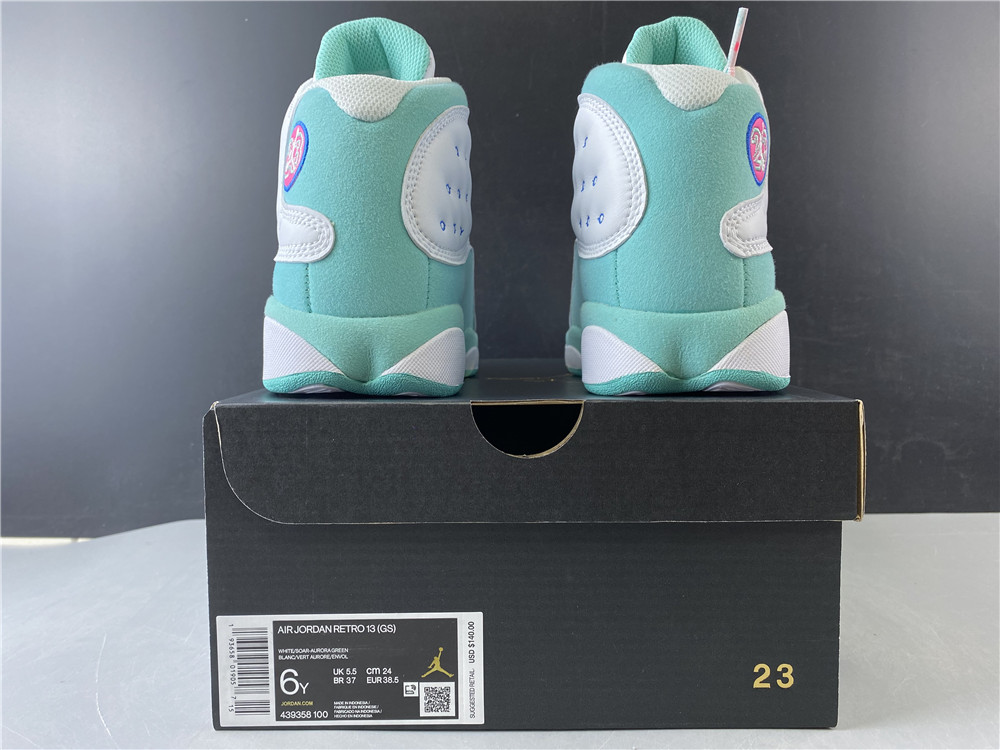 Air Jordan 13 Aurora Green GS