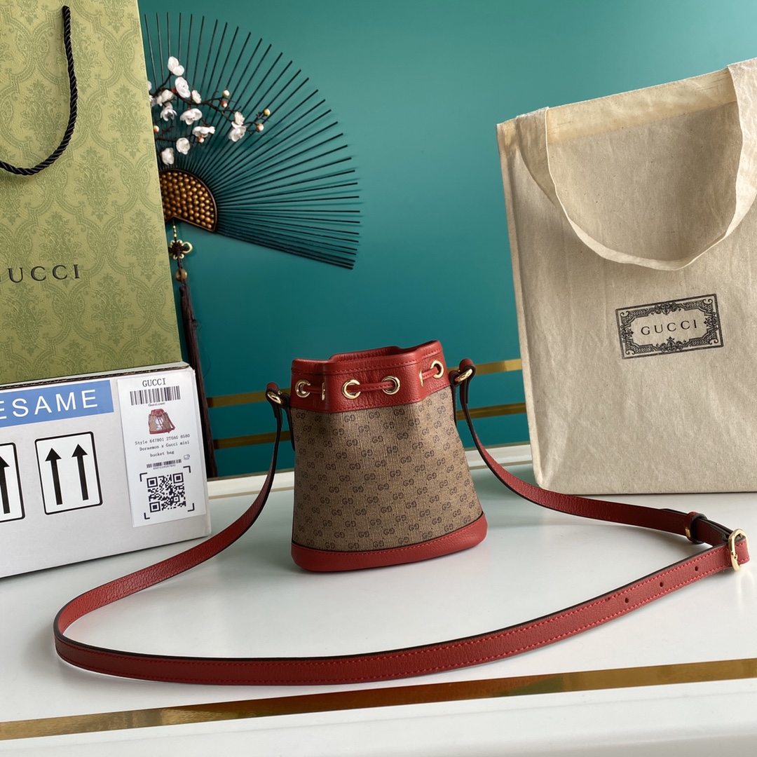 G*ucci Bag Top Quality 15.5*17*7.5cm