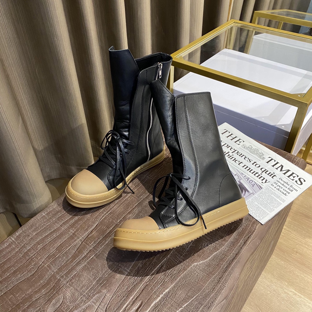 Men Women R*ick O*wens Top Sneaker