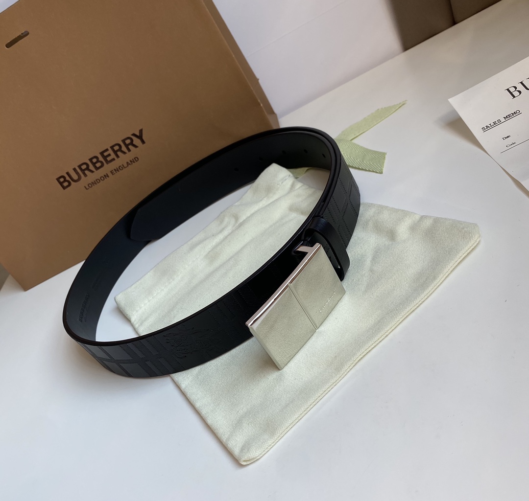 B*urberrry Belts Top Quality 35MM