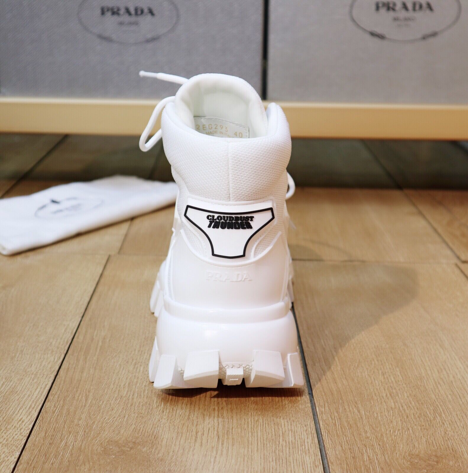 Men Women P*rada Top Sneaker