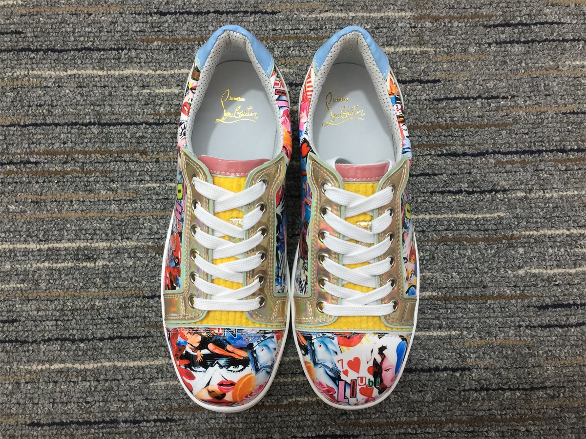 Men C*hristian L*ouboutin Low Top Sneakers