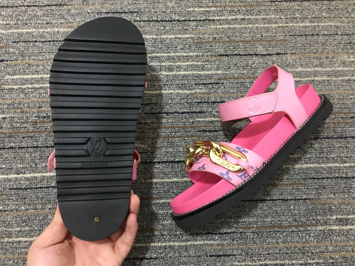 Women L*ouis V*uitton Top Sandals