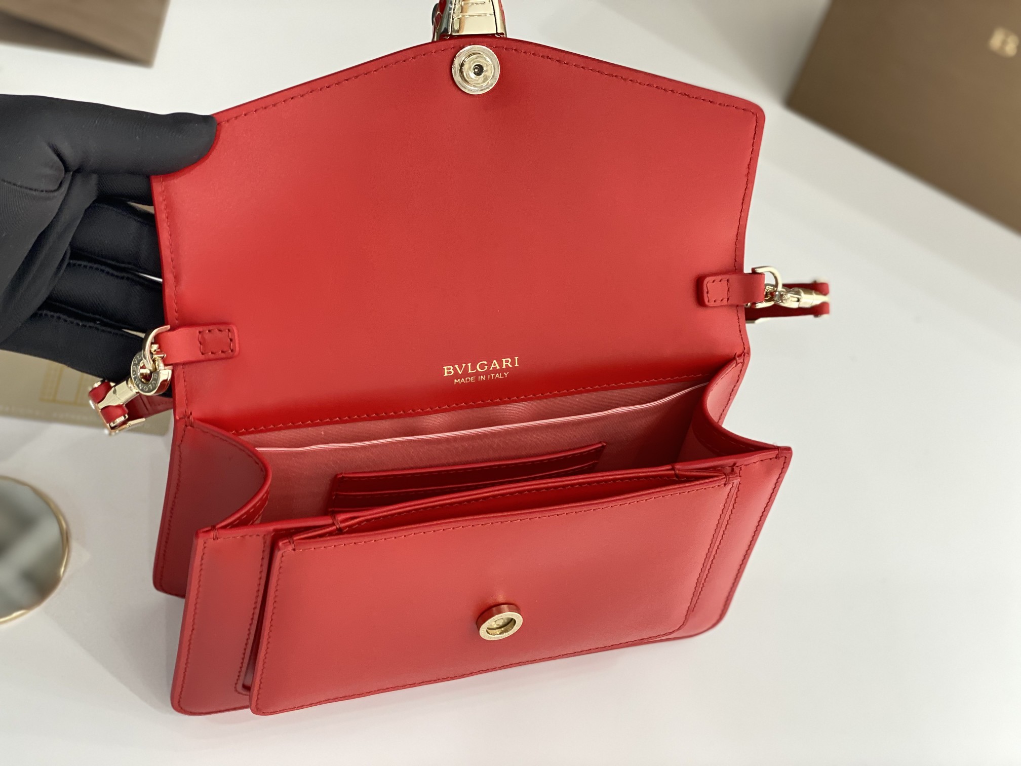 B*vlgari Bag Top Quality 22*15*4.5CM