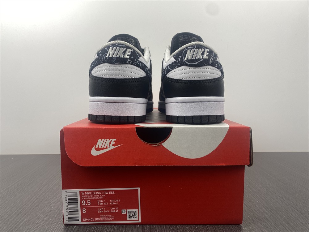 from Nike Dunk Low WMNS “Black Paisley” DH4401-100