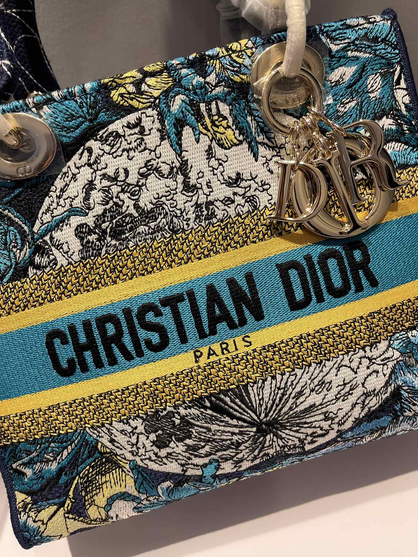 D*ior Top Bag 24*20*11cm