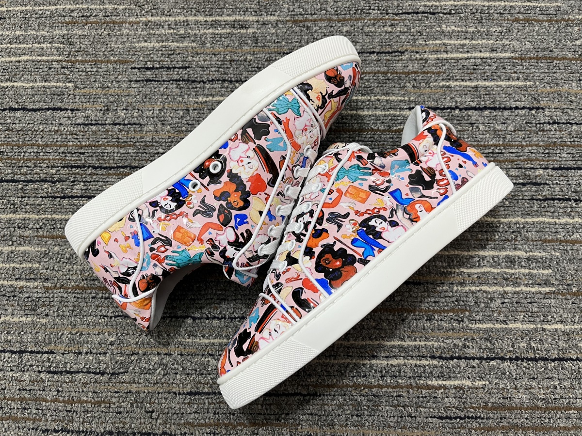 Men C*hristian L*ouboutin Low Top Sneakers