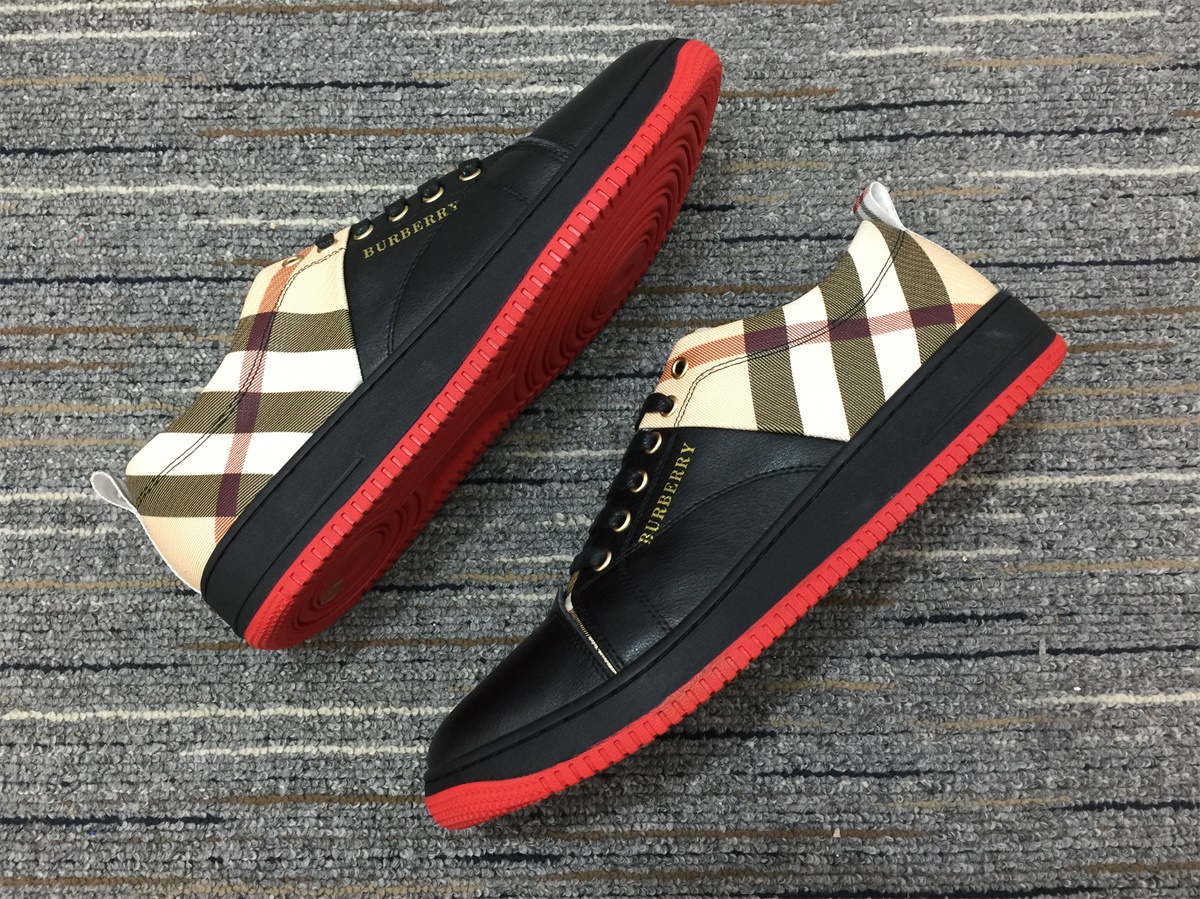 Men B*urberry Top Sneakers