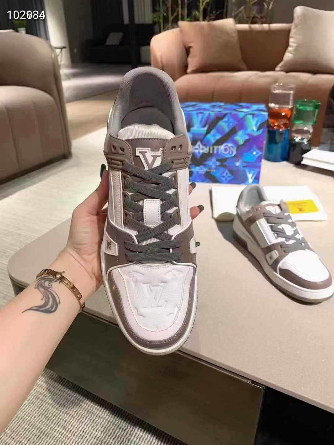 Men Women L*ouis V*uitton Top Sneaker