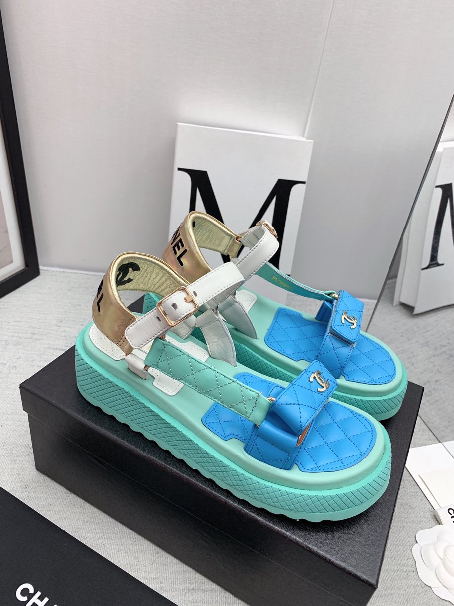 Women C*hanel Top Sandals