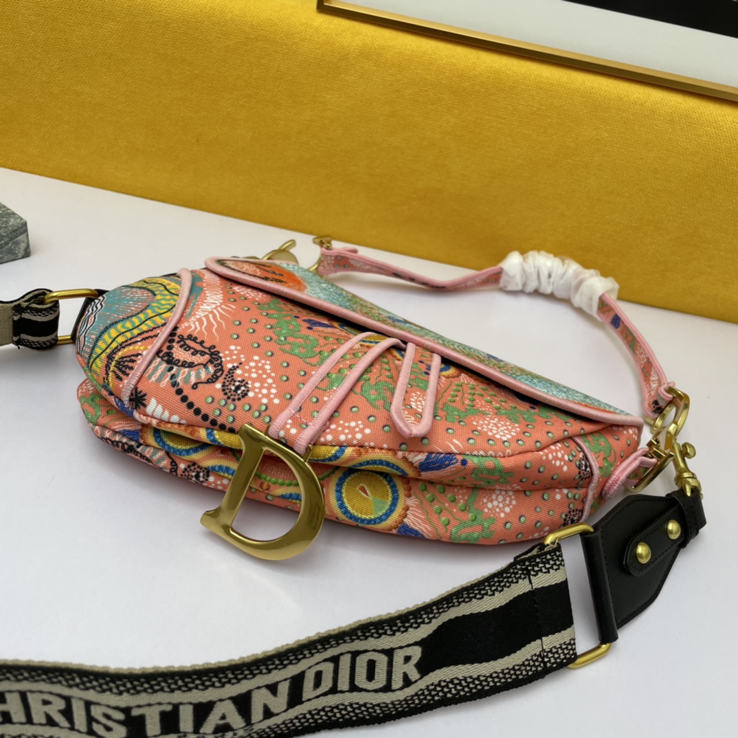 D*ior Top Bag 24*6*18cm