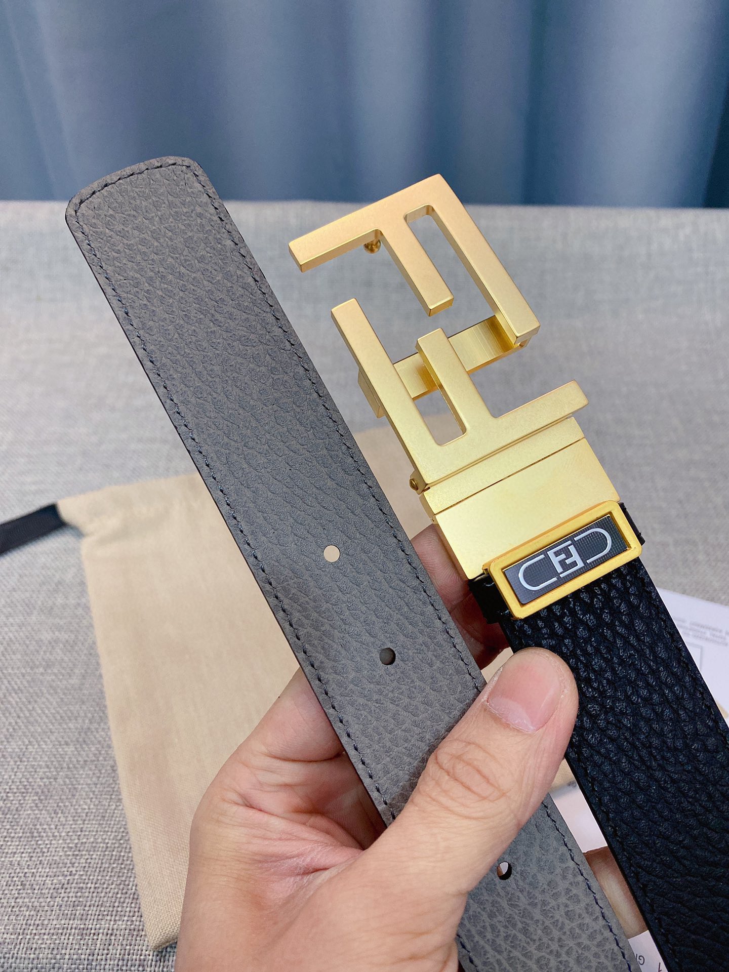 F*endi Belts Top Quality 34MM