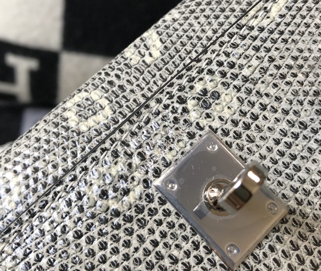 H*ermes Bag Top Quality real lizard skin