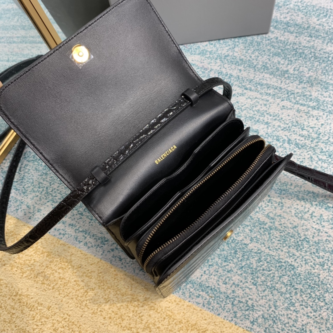 B*alenciaga Top Bag 18*9*14cm