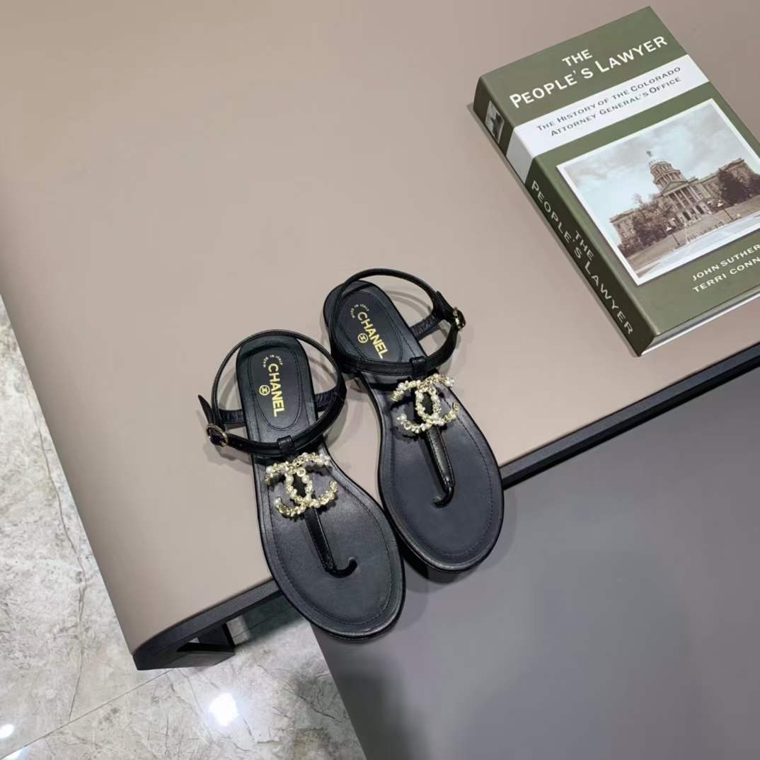 Women C*hanel Top Sandals