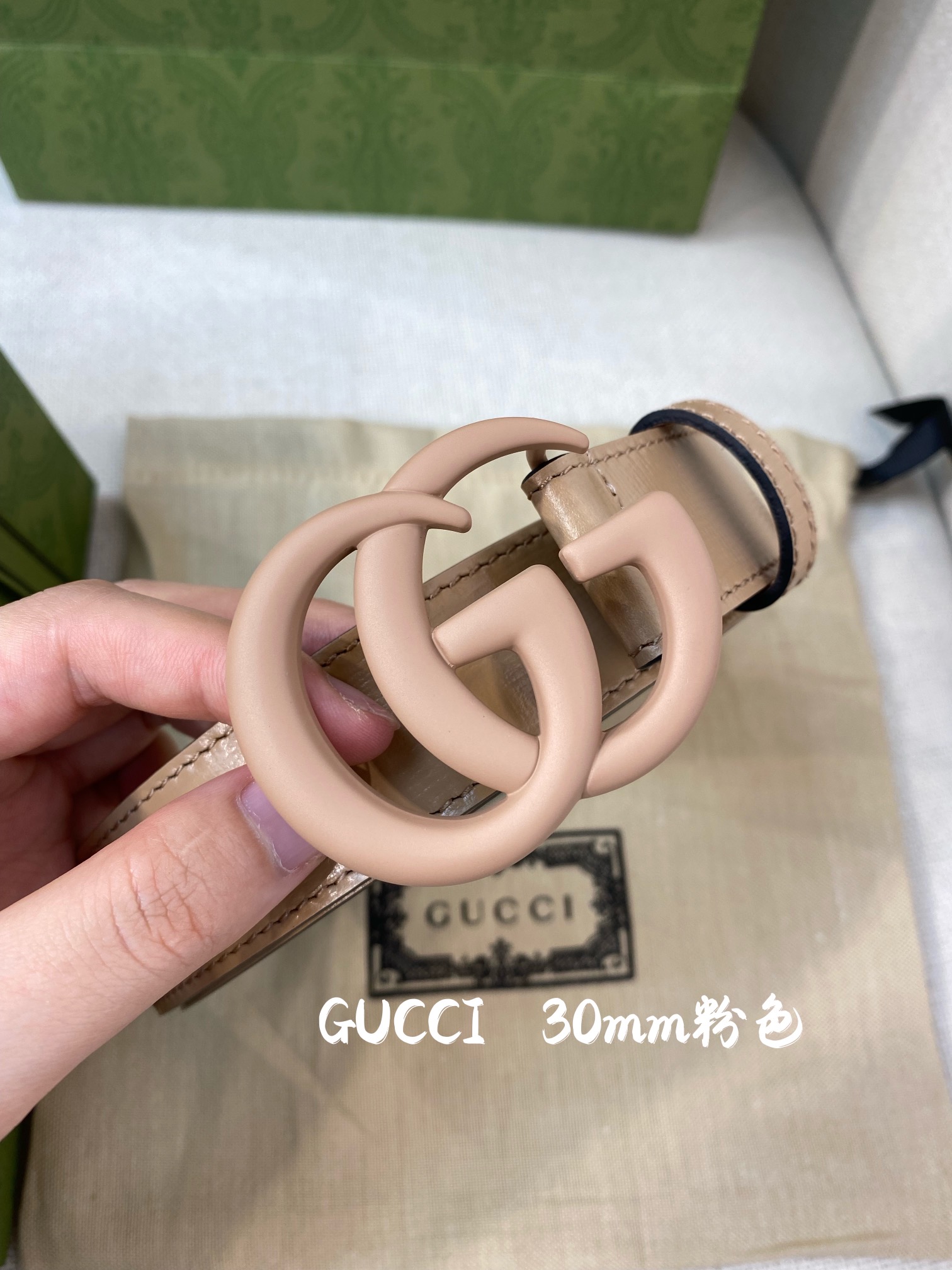 G*ucci Belts Top Quality 30MM