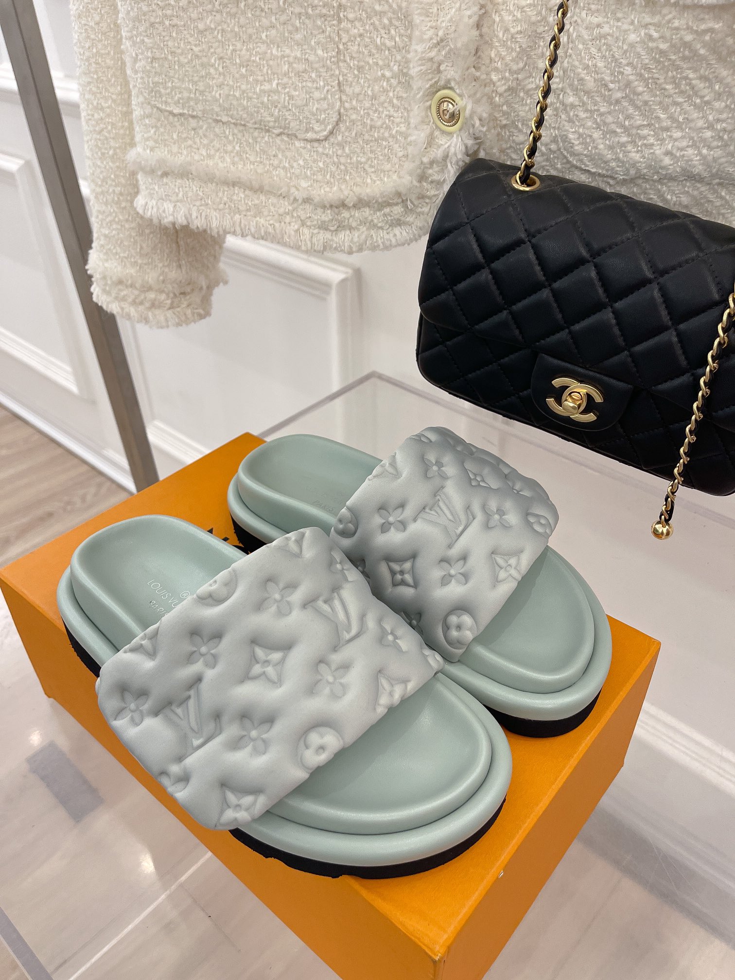 Men Women L*ouis V*uitton Top Sandals