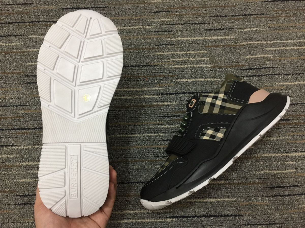 Men B*urberry Top Sneakers