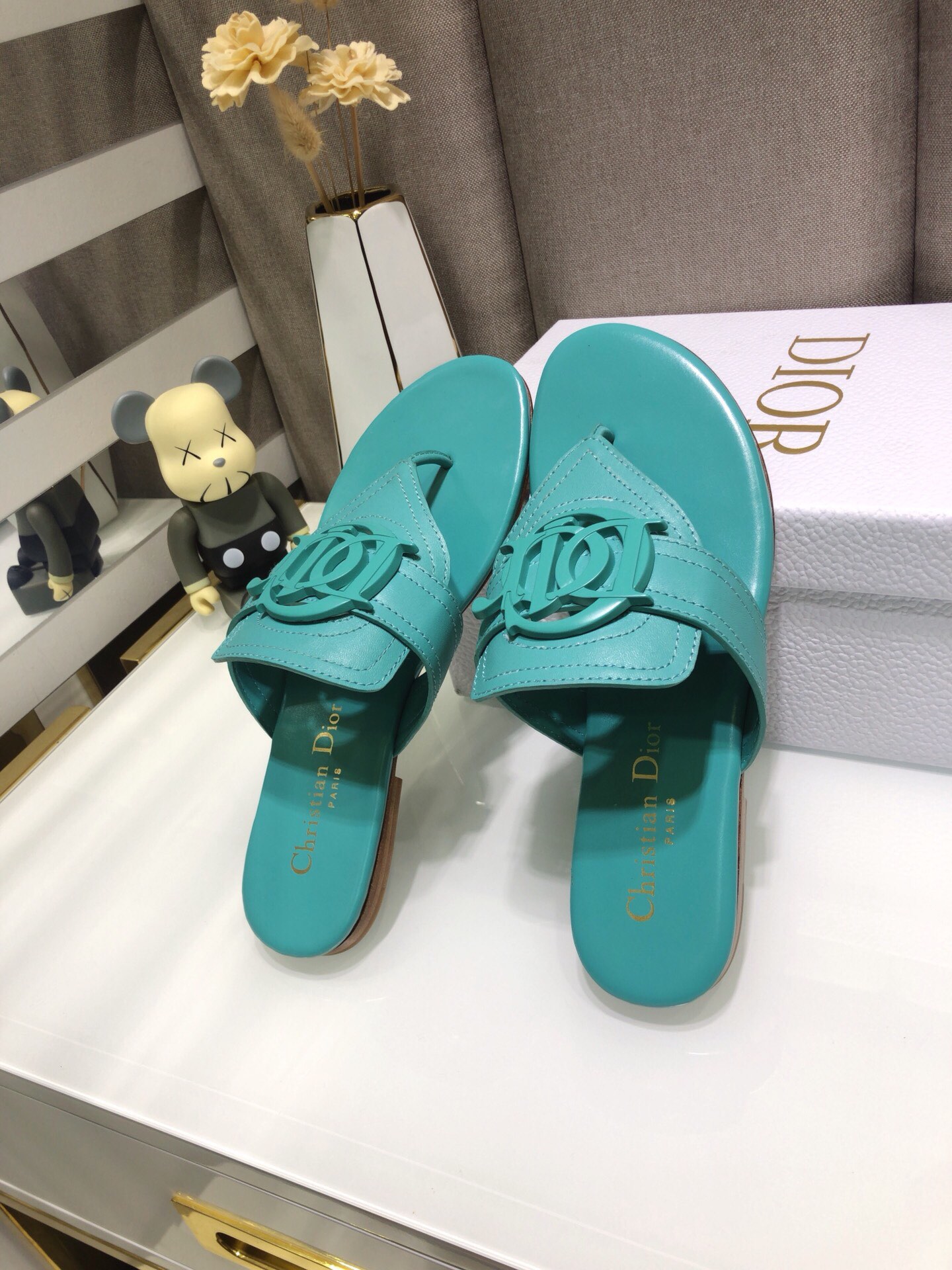 Women D*ior Top Sandals