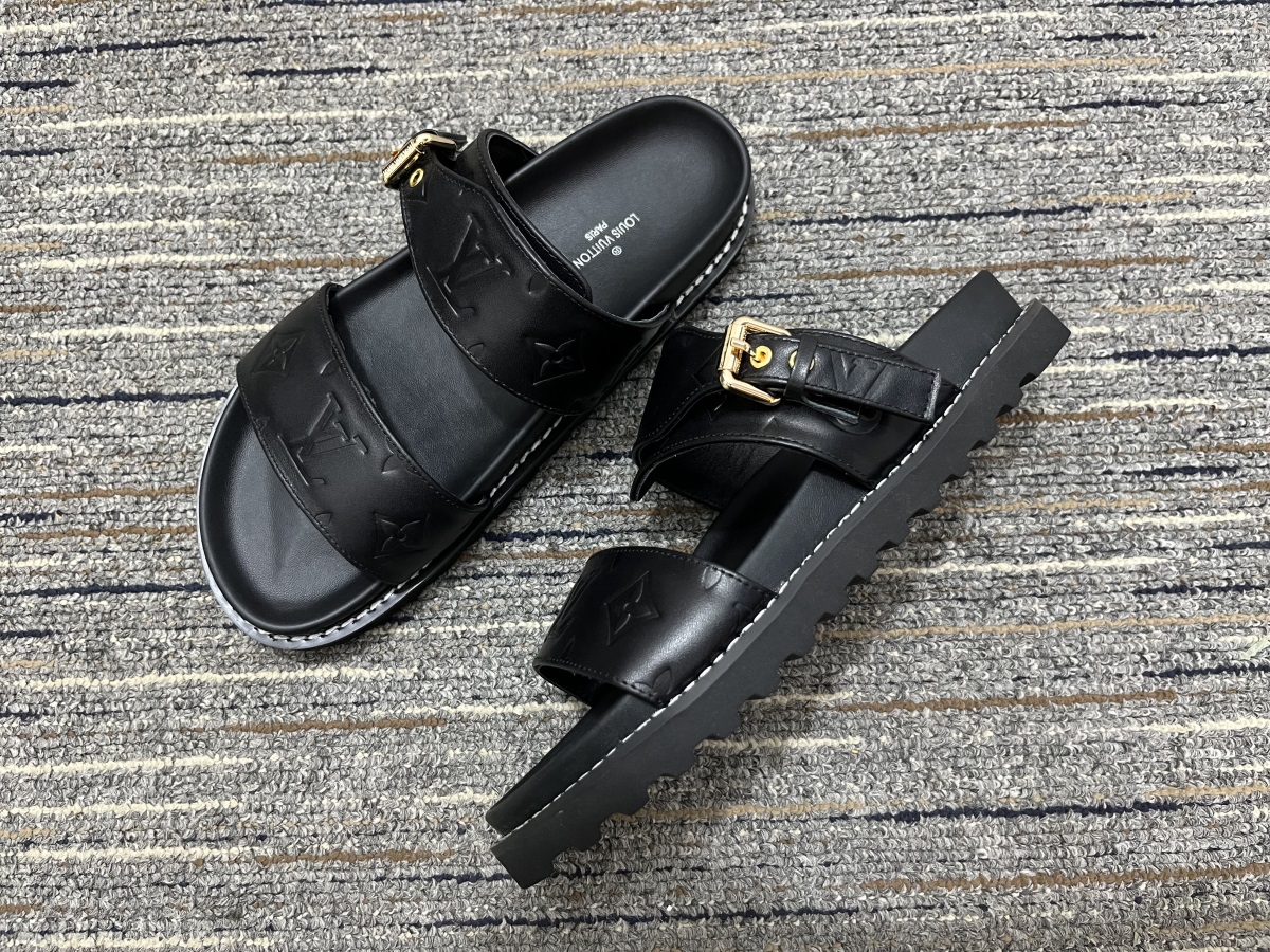 Men Women L*ouis V*uitton Top Slippers