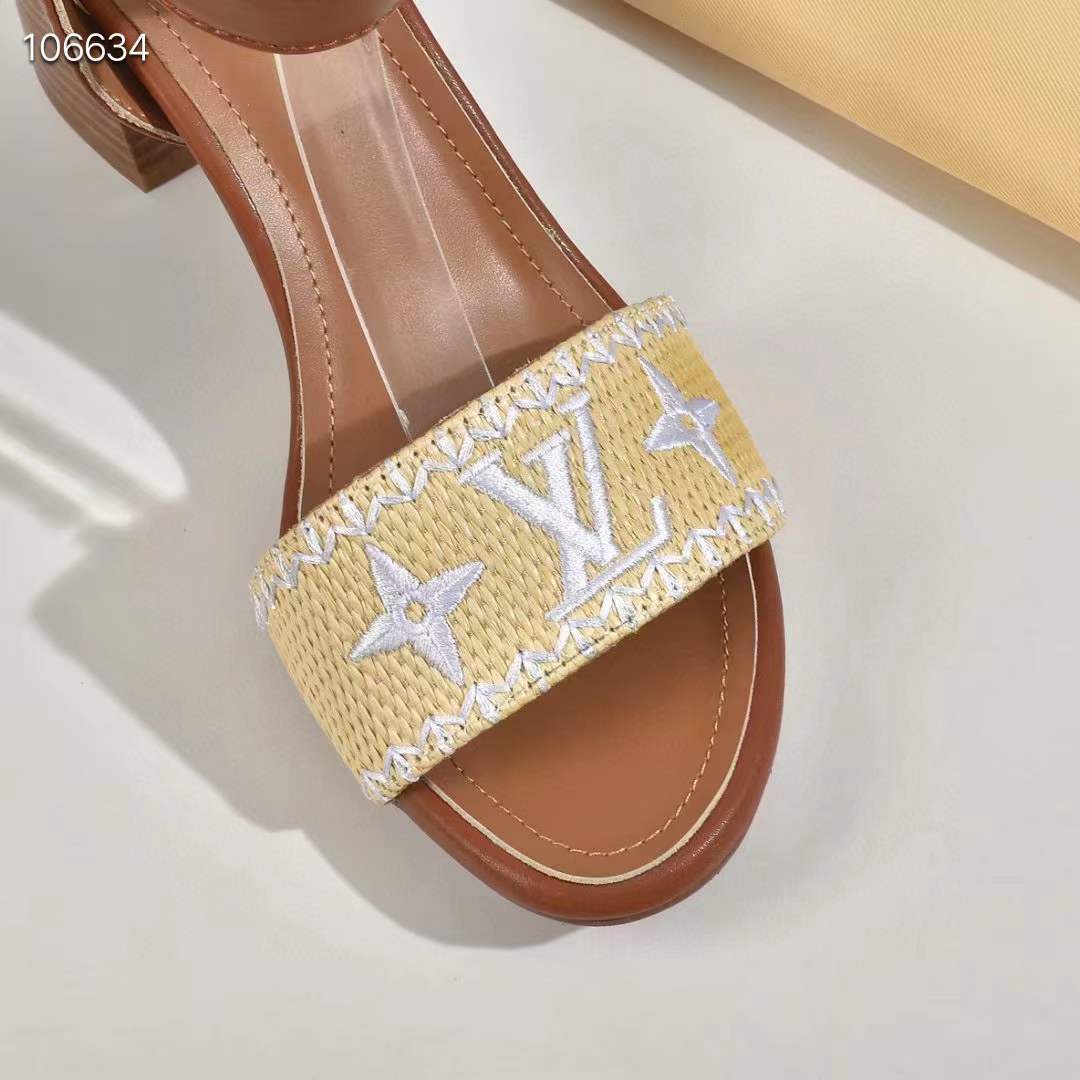 Women L*ouis V*uitton Top Slippers