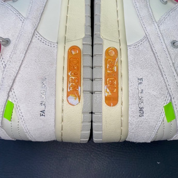 from O*ff-W*hite x Nike Dunk Low