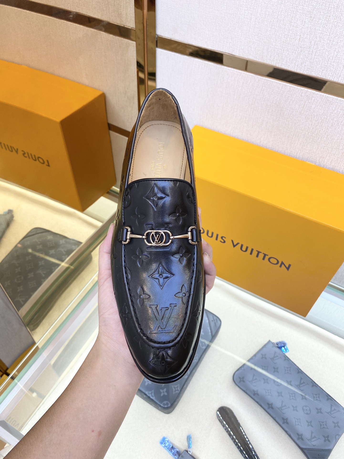 Men L*ouis V*uitton Top Sneaker