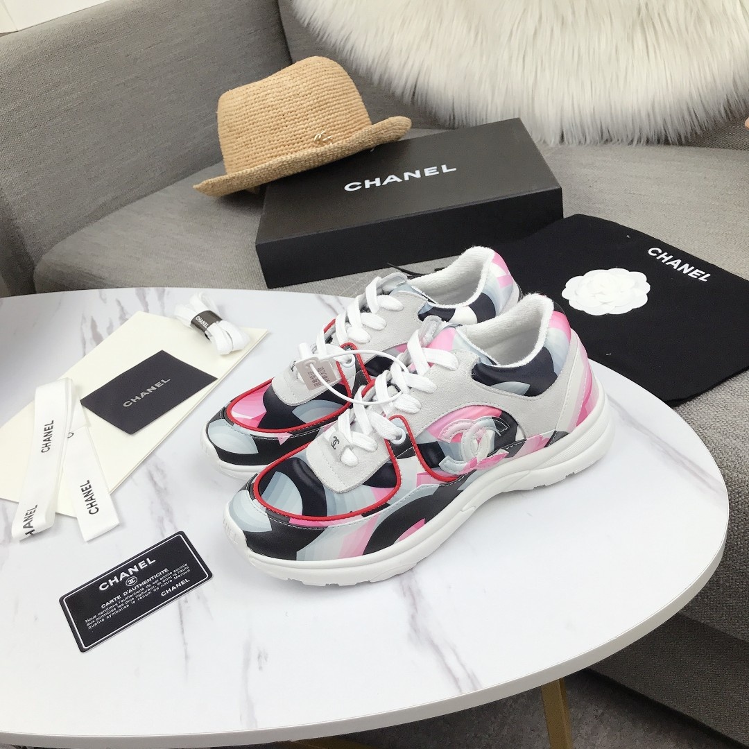 Men Women C*hanel Top Sneaker
