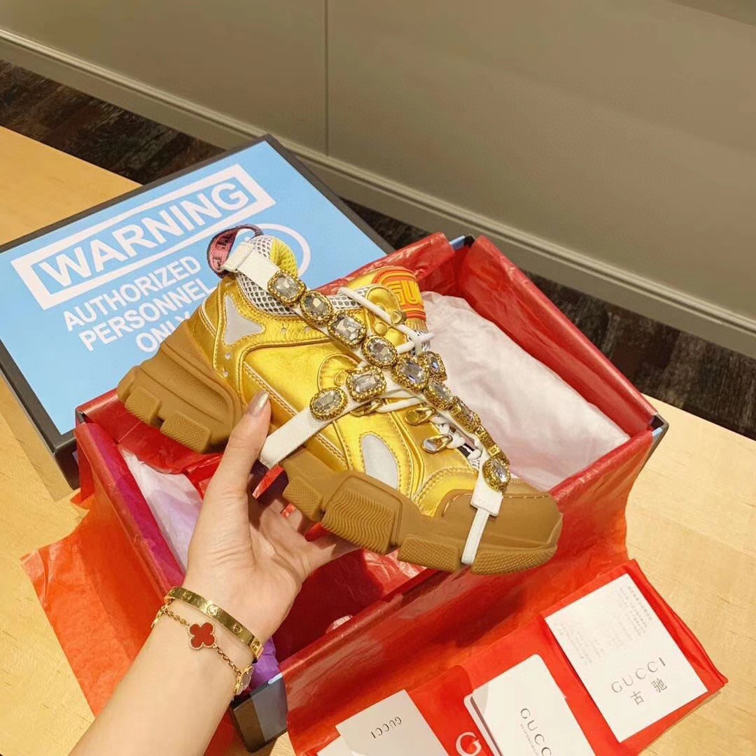 Men Women G*ucci Top Sneaker