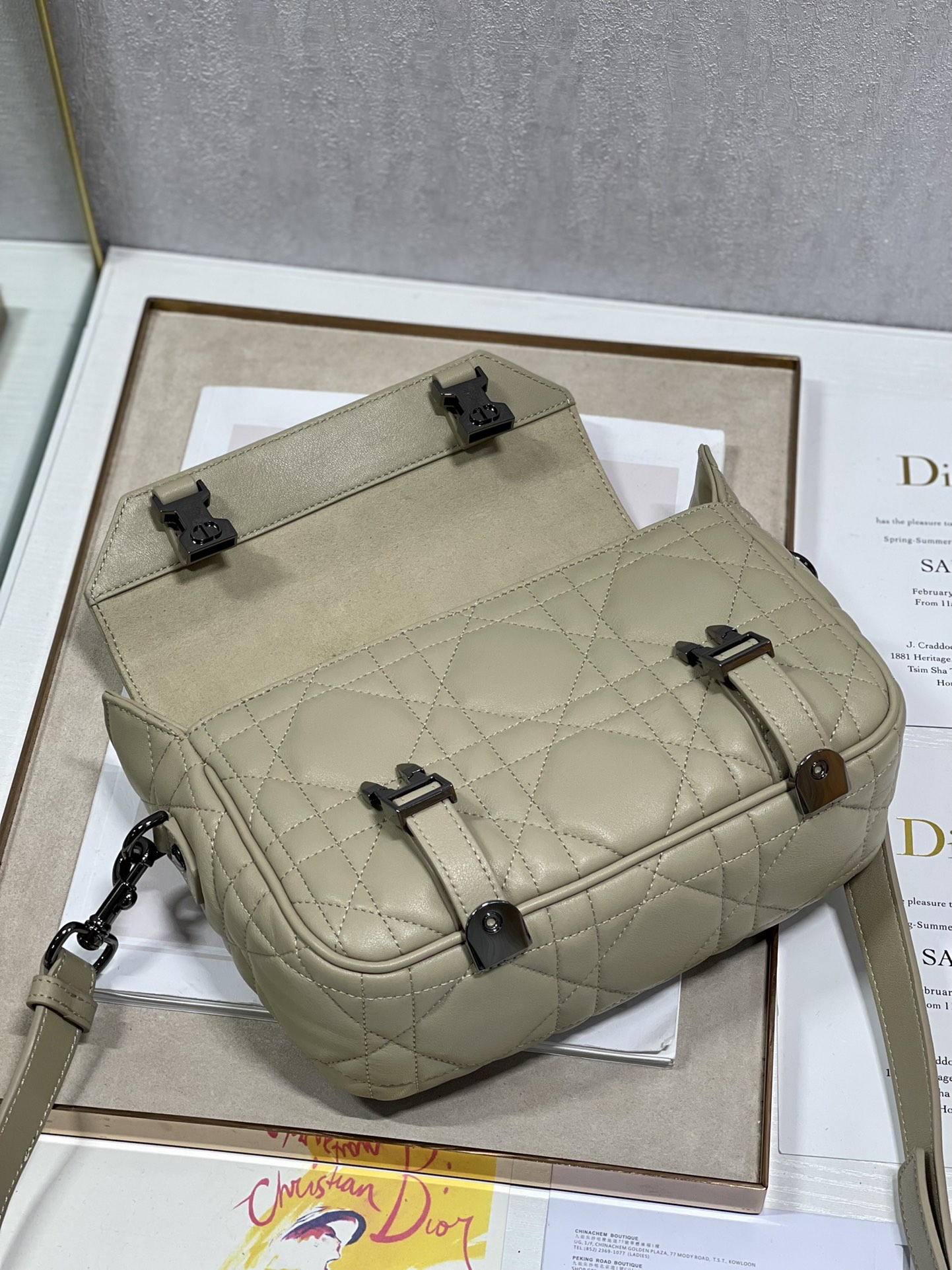 D*ior Bag Top Quality 24*9.5*19CM