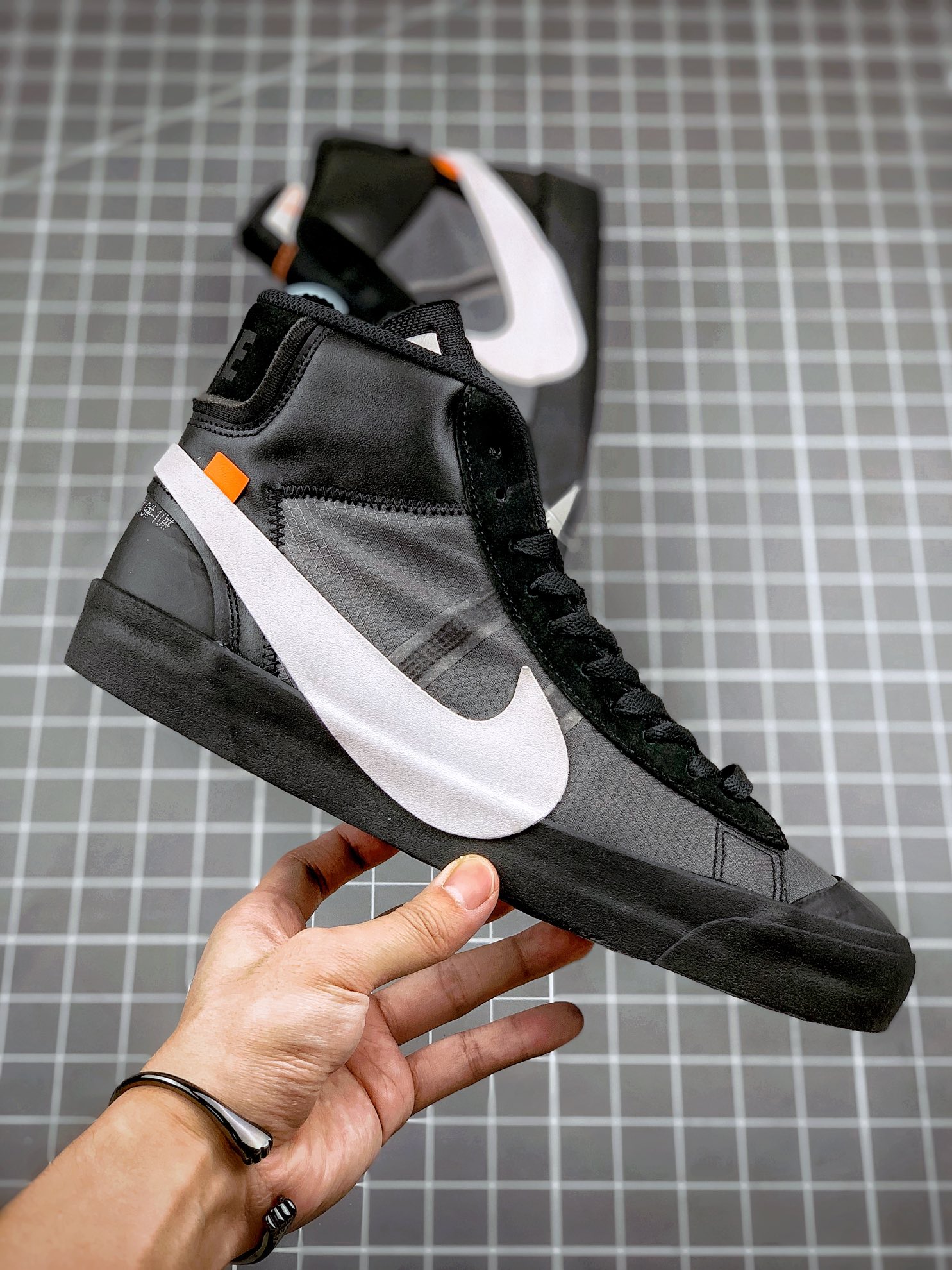 from OFF-WHITE X NIKE BLAZER MID