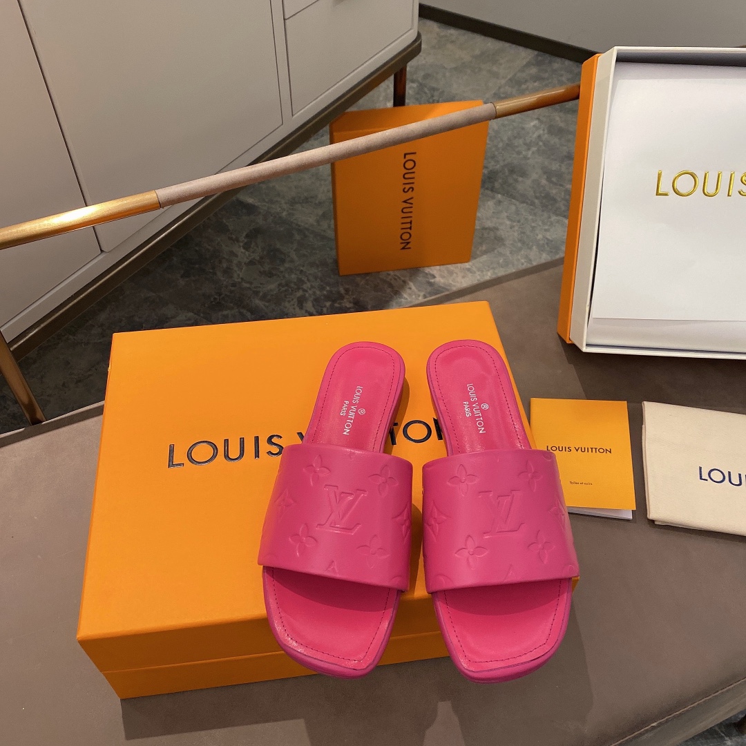 Women L*ouis V*uitton Top Sandals