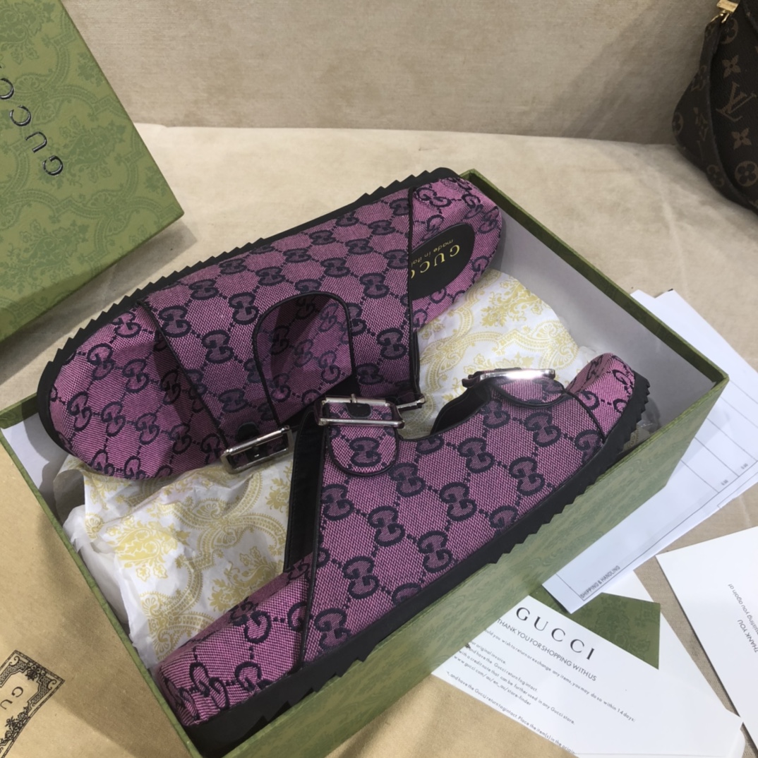 Men Women G*ucci Top Sandals