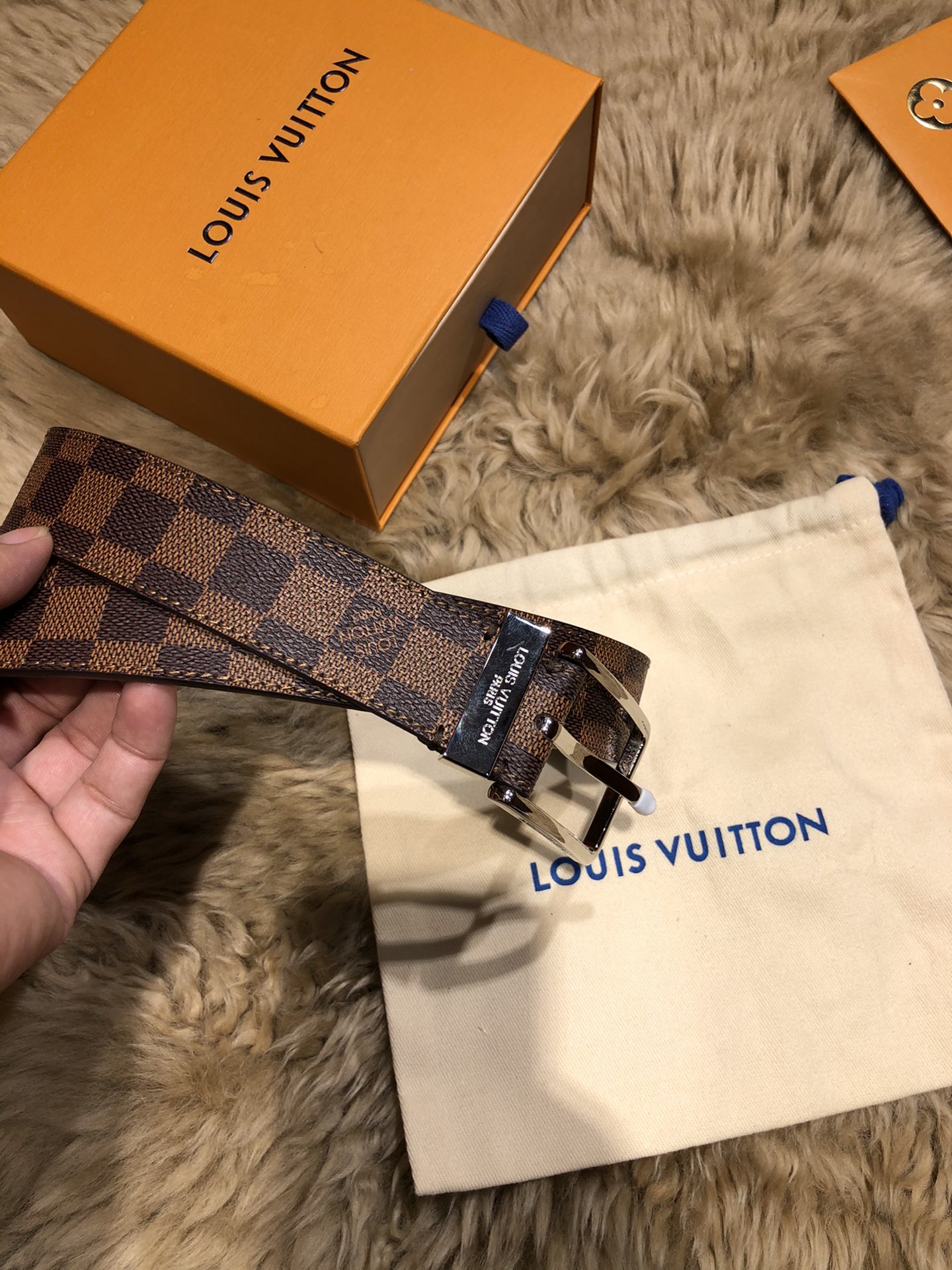 L*ouis V*uitton Belts Top Quality 35MM
